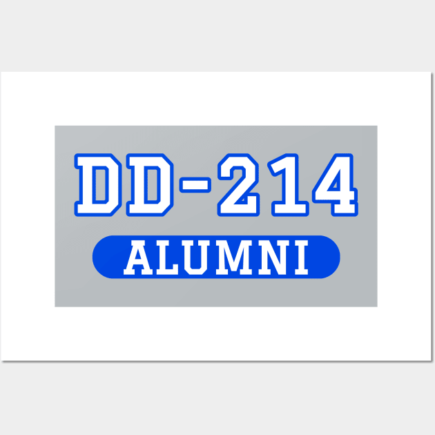 Patriotic DD-214 Alumni Wall Art by Revinct_Designs